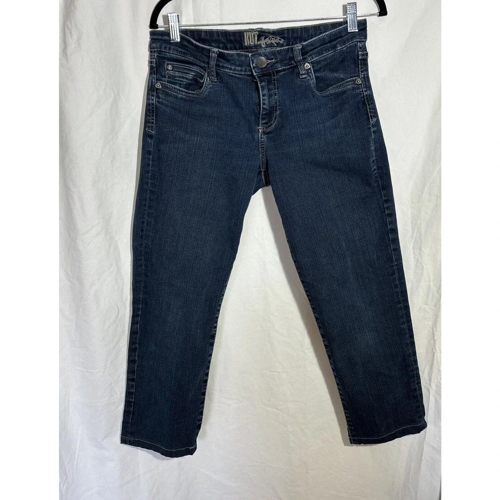 Kut From The Kloth Straight Leg Dark Wash Denim Jeans 9